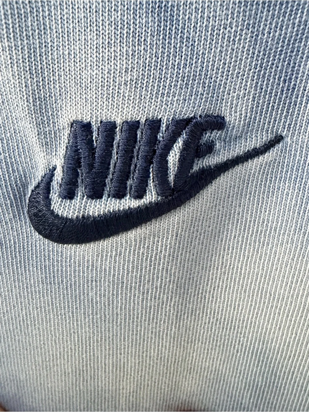 Nike Men’s XL Blue White Tie-Dye Loose Fit T-Shirt